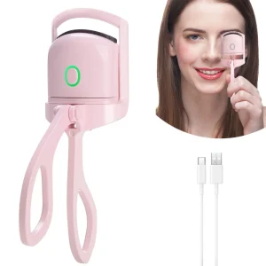 Heated Eyelash Curlers Quick Heating and Easy Use Suitable for Natural Lashes