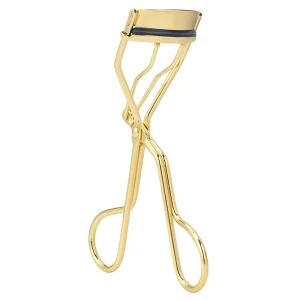 Heated Stainless Steel Eyelash Curler Gold Makeup Tool