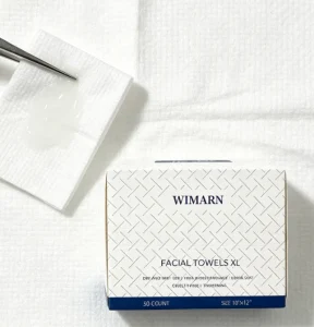 Heavy Duty Waterproof Makeup Remover Cloths Oil Free Lint Free Disposable Face Towelettes