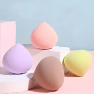 High Density Custom Makeup Sponge Set Cosmetic Beauty Silicone Makeup Sponge