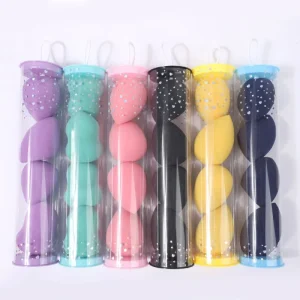 High Density Micro Fiber Foundation Blender Beauty Cosmetics Extra Soft Latex Free Makeup Sponges Custom Box