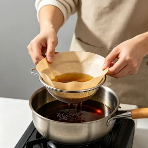 High Efficiency Oil Filter Paper Food Grade First Quality Flat Sheet Non Woven Fabric Waterproof Breathable Deep Fryer Cooking