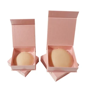 High End Magnetic Rigid Box Packaging with Sponge Lining for Nipple Cover