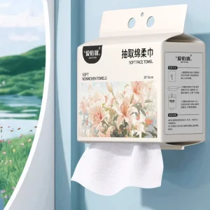 High Quality 2 Ply Disposable Non Woven Face Towels Hypoallergenic Design Adult Skin Care Eco friendly Biodegradable Soft Dry