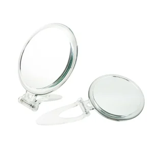 High Quality Double Sided Folding Handheld Makeup Mirror
