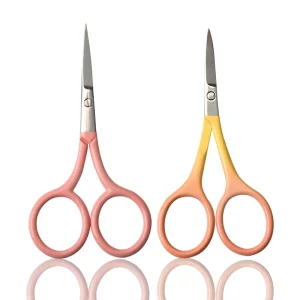 High Quality Embroidery Scissors Multifunctional Grooming Stainless Steel Mini Makeups Beauty Scissors Lash Eyebrow Scissors