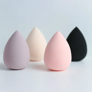 High Quality Multi Color Beauty Sponges Hydrophilic Polyurethane Makeup Blender Sponge with Exquisite Packaging
