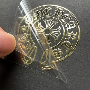 High Quality Nickel Metal Adhesive Waterproof Stickers for Perfume False Eyelashes & Cosmetic Use Personalized Labels