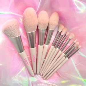 High Quality Professional Vegan Makeup Brush Set Face Shaving Brush Custom Logo Private Label Skin friendly Durable