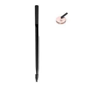 High Quality Single Double Side Angled Flat Makeup Brushes Blade Eyebrow Tint Brush Private Label Eyebrow Brushes