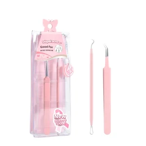 High Quality Stainless Steel Acne Extractor Needle Pimple Remover Blackhead Remover Tool Kit