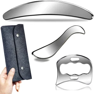 High Quality Stainless Steel S Shape Guasha Massager Body Relaxation Scraping Muscle Massage Tools