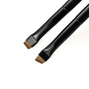 High Quality Ultra Thin Hair Flat Eyebrow and Concealer Brush Single Makeup Brush with Comfortable Handle for Eye Use