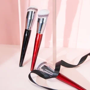 High Quality Vegan Synthetic Hair Professional Single Foundation Makeup Brushes