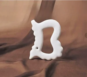 High Quality White Jade Ceramic Scraping Gua Sha Board Beauty Tool for Body Massage Lightening Home Use