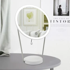 High Transparency 120 Degree Adjustable Stand Cosmetic Makeup LED Mirror