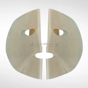 High Water Absorbent Cotton Facial Mask Sheet Essence Full Absorption Bamboo Fiber Facial Mask Cloth
