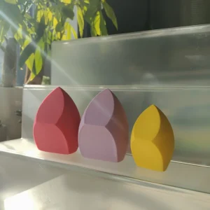 High quality Three cut Makeup Sponge Large Size Blender Latex Free Functional Sponge Neck specific Ultra soft Makeup Sponge