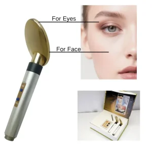 Home Use Beauty Equipment Electroporador Microcurrent Vibration Heat Facial Skin Tightening Device Face Lifting Machine