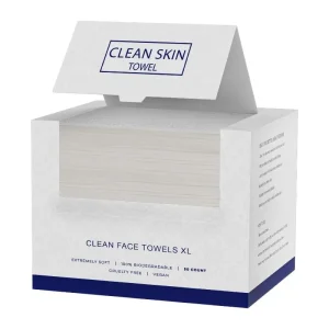 HotSell Dermatologist Approved Face Towel Gentle Exfoliation Disposable Facial Washcloth Disposable Cotton Towels