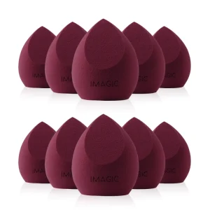 IMAGIC Non Latex Makeup Sponge Makeup Smooth Smudge Beauty Egg Dual Use (Dry Wet) Powder Puff High Absorbent