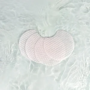 In-Stock Meanlove Pearl-Embossed Cotton Facial Pad for Skin Care Light Pink Dot Soft Customized