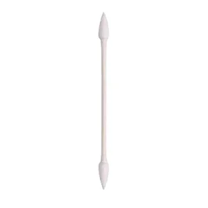 Industrial Double Pointed Cotton Swab 80mm Paper Handle Buds for Phone Lens Keyboard & Cosmetic Cleaning