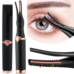 Intelligent Temperature Control Eyelash Curler Naturally Curled Electric Lash Styling Tool Durable ABS Plastic Lasting Eyelash