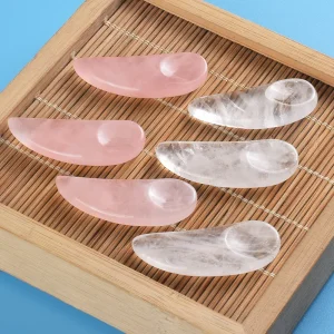 Jade Natural Eye Use Makeup Spatula Facial Care Cream White Jade Cosmetics Spoon 0.09kg China Origin Model