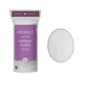 LD805 3 Layer Eco Friendly Cotton Pads with Custom Logo 7*9cm Bone Strip Bag for Face Cleansing & Personal Care