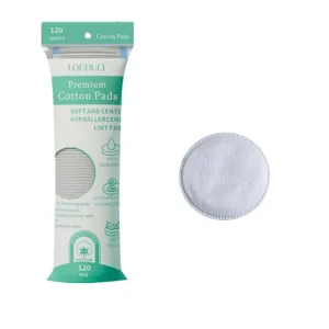 LD812 Eco friendly Large Lint free 3 Layer Viscose Non woven Fabric Cotton Pads Disposable Cleansing Daily Use Cosmetics