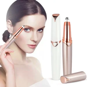 LED Electric Eyebrow Trimmer Pen Hair Remover Painless Lady Rechargeable Mini Eye Brow Shaver Razor