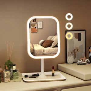 LED Makeup Mirror Dressing Table Mirror Beauty Makeup Fill Light Adjustable Mirror Lamp