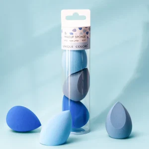 LUMA 3PCS Cosmetic Puff Blender Make up Sponge Set Makeup Brushes Free Custom logo Private Label Triangle Makeup Sponge
