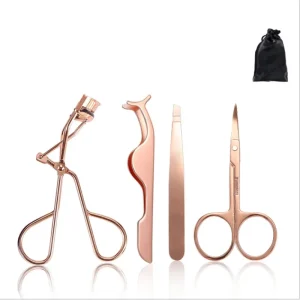 Ladies Eyelash Curler Beauty Tools Ladies Lash Application Tweezers with Packaging for Makeup