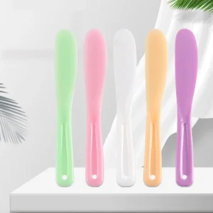 Large Plastic Cosmetic Mask Mixing Spoon Spatulas Facial Cream Brushes Applicator Beauty Scoop Stirring Stick Skin Care