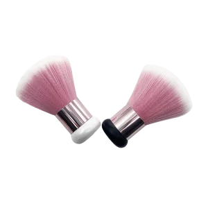 Large Single Makeup Brush Dome Blending Gold Kabuki Body Powder Brush Pink Tanning Brush