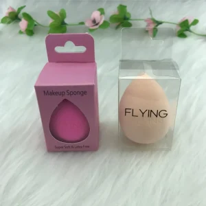 Latex Free Facial Beauty Makeup Sponge 40x60mm Washable Single Color Series Private Label Customized
