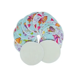 Leakproof Absorbent Custom Organic Bamboo Washable Nursing Pad Super Soft Bamboo Adult Reusable Breast Nursing Pad