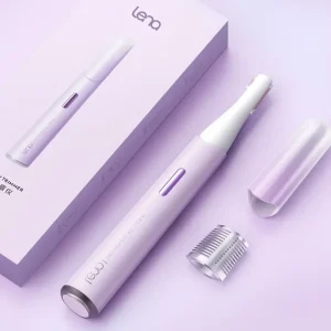 Lena Waterproof Metal Painless Mini Eyebrow Trimmer Shaver Electric Epilator Eyebrow Hair Remover