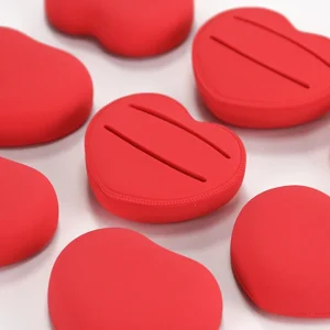 Liquid Foundation Makeup Tools Red love Shape High Quality Beauty Sponge