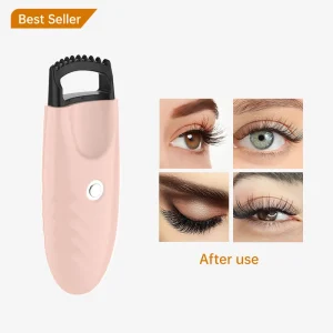 Long Lasting Natural Beauty Custom Mini Electric Heated Eyelash Curler