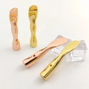 Luxury Golden Eye Cream Massage Facial Mask Spoon Manual Cosmetic Face Metal Mini Spatula