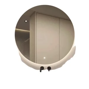 Luxury LED Light Illuminated Round Makeup Vanity Mirror