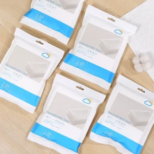 Luxury Star Face Towel Disposable Biodegradable Spunlace Non Woven Quick Dry Solid Color Customizable Home Spa Travel Use