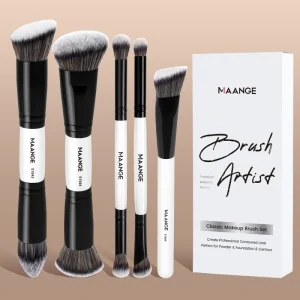 MAANGE Professional 5PCS Makeup Brush Set Foundation Eyes Makeup Brushes Makeup Brush Kit