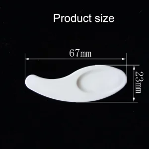 MN-S08 Custom Logo Mini PS Clear PP Face Cream Mask Mixing Spoon Facial Cosmetic Spatula with Custom Color & Logo