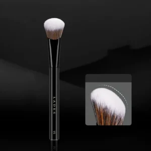 MSQ V5 Single Synthetic Hair Makeup Brush Cosmetics for Blush Highlight Contouring with Wood Handle for Face Use