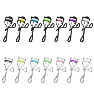 Magic Eyelash Comb Black Stainless Steel Handle Eyelash Curler with Comb