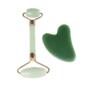 Makeup Accessories Jade Roller & Gua Sha